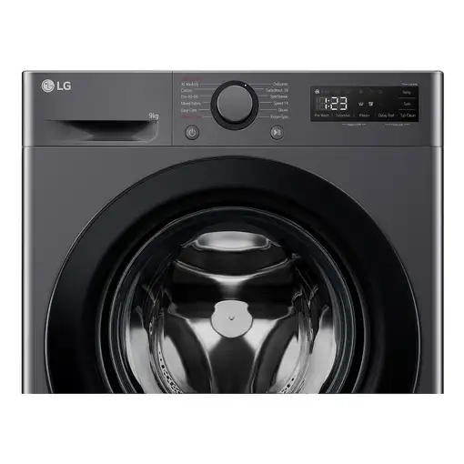 LG Series 500 F4WR5009A6M lavadora Carga frontal 9 kg 1400 RPM Negro