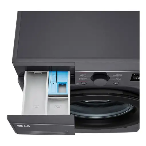 LG Series 500 F4WR5009A6M lavadora Carga frontal 9 kg 1400 RPM Negro