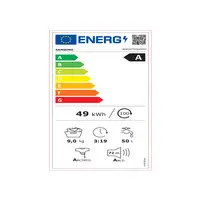 Samsung WW90T936DSH lavadora Carga frontal 9 kg 1600 RPM Blanco