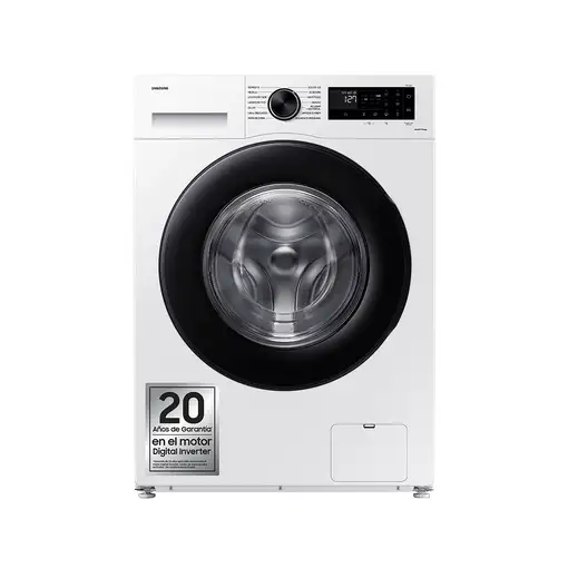 Lavadora carga frontal 8 kg 1400 RPM Blanco WW80CGC04DAEEC SAMSUNG Lavadora carga frontal 8 kg 1400 RPM Blanco WW80CGC04DAEEC SAMSUNG
