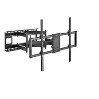 Gembird WM-120ST-01 soporte para TV 3,05 m (120'') Negro