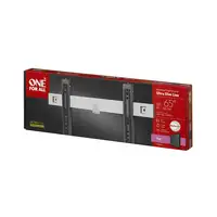 One For All WM 6411 soporte para TV 165,1 cm (65") Negro, Plata