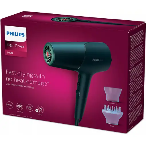 Secador de pelo  5000 series BHD512/00  PHILIPS