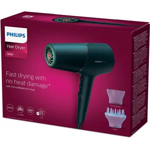 Secador de pelo  5000 series BHD512/00  PHILIPS