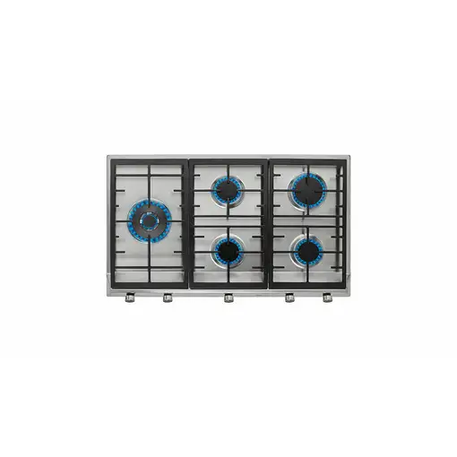 Teka EX 90.1 5G AI AL DR LEFT CI Acero inoxidable Integrado 86 cm Encimera de gas