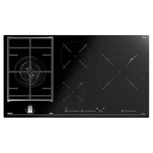 Teka JZC 94313 ABN Negro Integrado 90 cm Combi 4 zona(s)