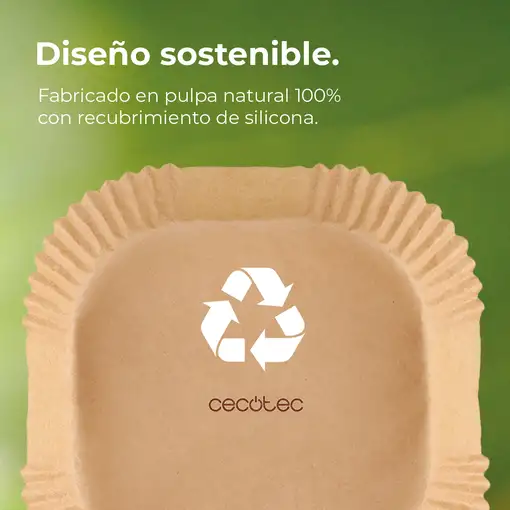 Cecotec Accesorio para freidoras sin aceite Cecofry Paper Pack Accessories S