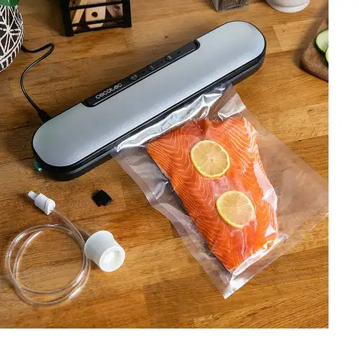 Cecotec 04375 sellador al vacío Negro, Acero inoxidable