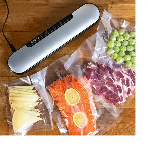 Cecotec 04375 sellador al vacío Negro, Acero inoxidable