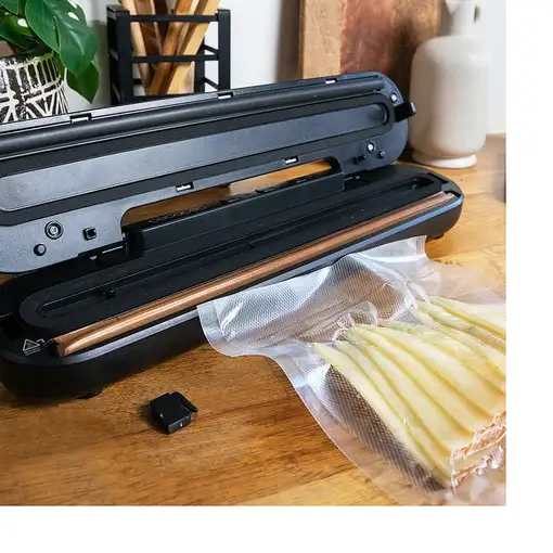 Cecotec 04375 sellador al vacío Negro, Acero inoxidable