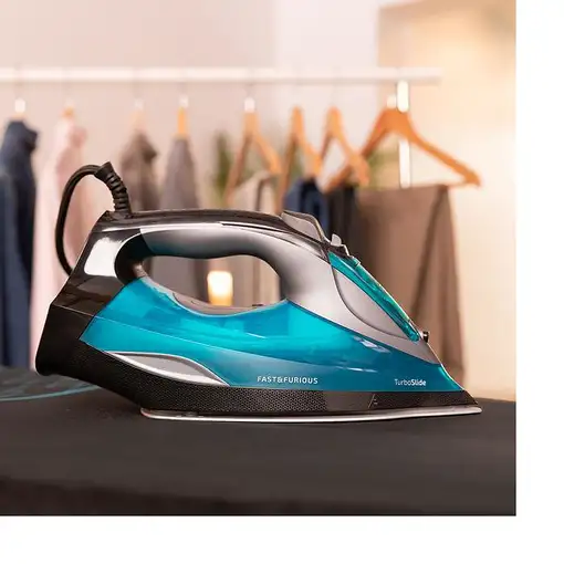 Plancha a vapor suela de cerámica 3100 W Color aguamarina 05570 CECOTEC