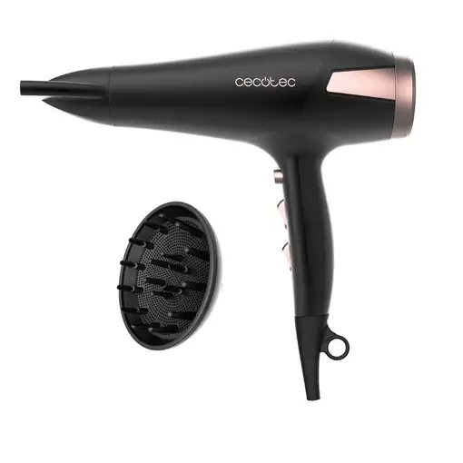 Secador de pelo  04398  2400 W Negro CECOTEC