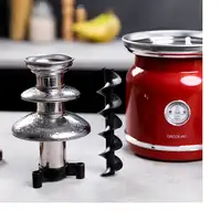 Cecotec 08020 chocolateras Rojo, Acero inoxidable 90 W 350 g