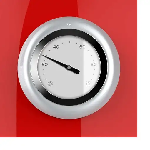 Cecotec Thermosense 420 tetera eléctrica 1,8 L 2200 W Cromo, Rojo