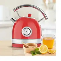 Cecotec Thermosense 420 tetera eléctrica 1,8 L 2200 W Cromo, Rojo