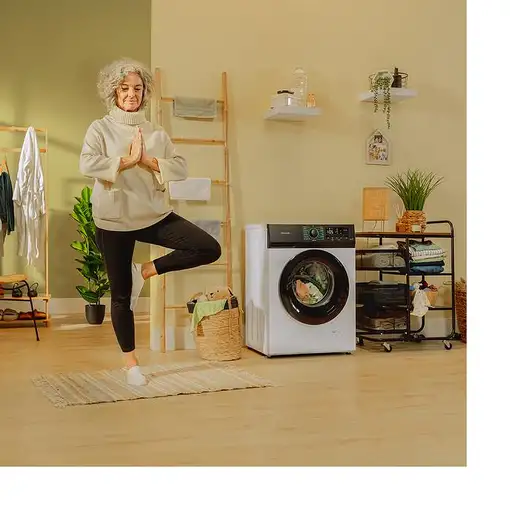 Lavadora blanca 9 kg, 1400 rpm, Bolero DressCode 9300 CECOTEC