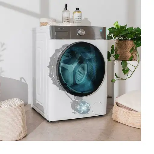 Lavadora carga frontal 8 kg 1400 RPM Blanco 02765 CECOTEC