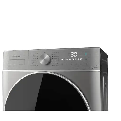 Lavadora carga frontal 10 kg 1400 RPM Acero 02787 CECOTEC