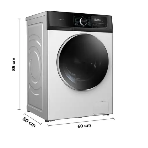 Lavadora carga frontal 7 kg 1400 RPM Blanco 02465 CECOTEC