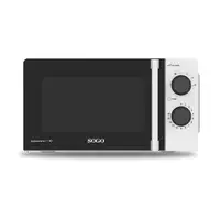 Sogo HOR-SS-752 microondas Negro, Blanco Solo microondas Encimera 20 L 700 W