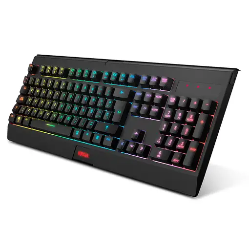 Krom KABALA teclado Ratón incluido Juego RF inalámbrico QWERTY Español Negro