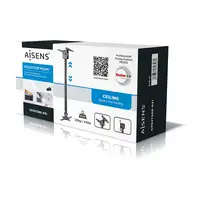 AISENS CP02TSRE-051 montaje para projector Techo Negro