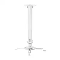 AISENS Soporte Universal Giratorio, Inclinable y Extensible de Techo para Proyecto
