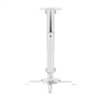 AISENS Soporte Universal Giratorio, Inclinable y Extensible de Techo para Proyecto
