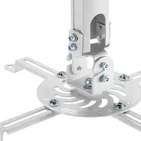AISENS Soporte Universal Giratorio, Inclinable y Extensible de Techo para Proyecto