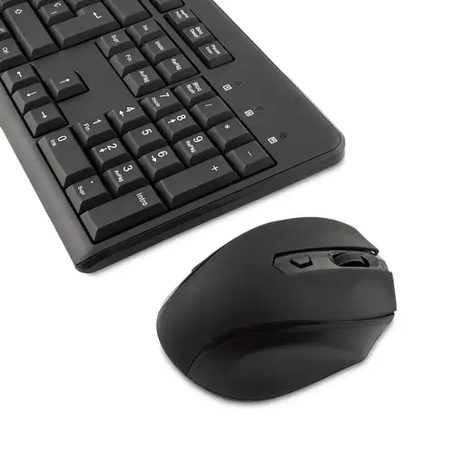 CoolBox COO-KTR-02W teclado Ratón incluido Oficina RF inalámbrico QWERTY Español N