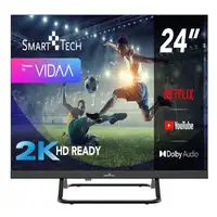 Televisor LED 24'' HD Negro Smart 24HV02V SMART-TECH Televisor LED 24'' HD Negro Smart 24HV02V SMART-TECH
