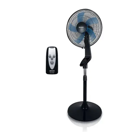 Ventiladores pie/suelo Negro SOGO