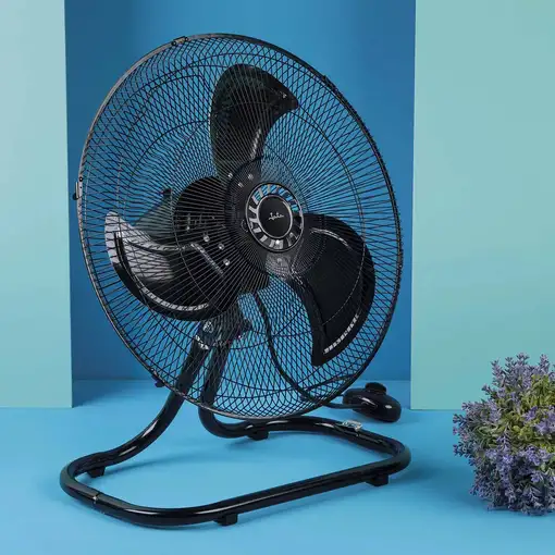Ventilador negro 3 en 1: pie, pared y sobremesa, 90W, Ø50 cm, JVVP3046 JATA