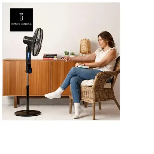 Ventiladores pie/suelo Negro TAURUS