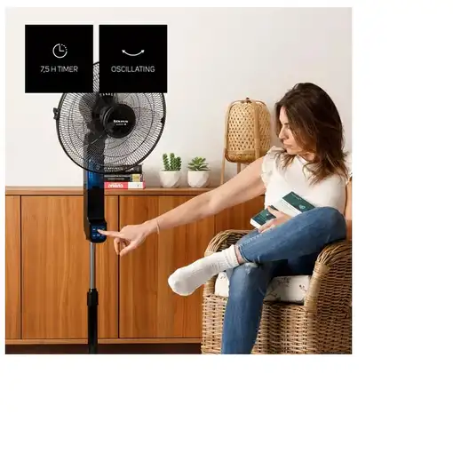 Ventiladores pie/suelo Negro TAURUS