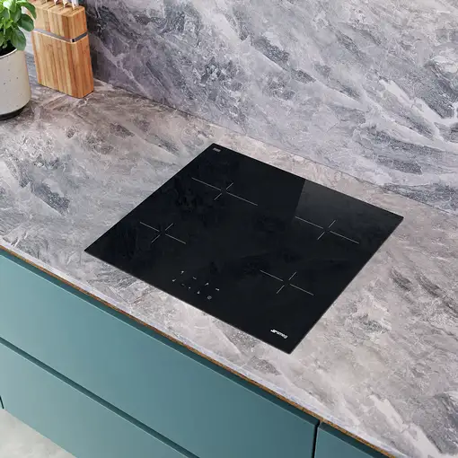 Smeg SE264TD1 hobs Negro Integrado 60 cm Cerámico 4 zona(s)