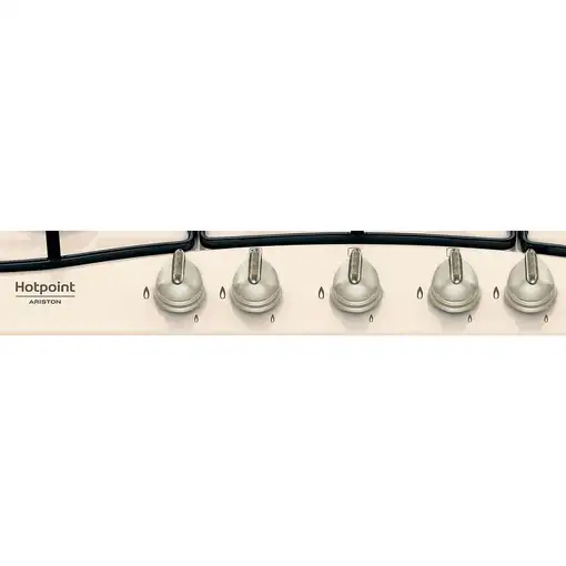 Hotpoint PCN 750 T (OW) R /HA Marfil Integrado 75 cm Encimera de gas 5 zona(s)