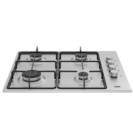 Beko HIGG641C3SX Acero inoxidable Integrado 60 cm Encimera de gas 4 zona(s)