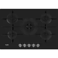 Whirlpool GOWL 728/NB hobs Negro Integrado Encimera de gas 5 zona(s)