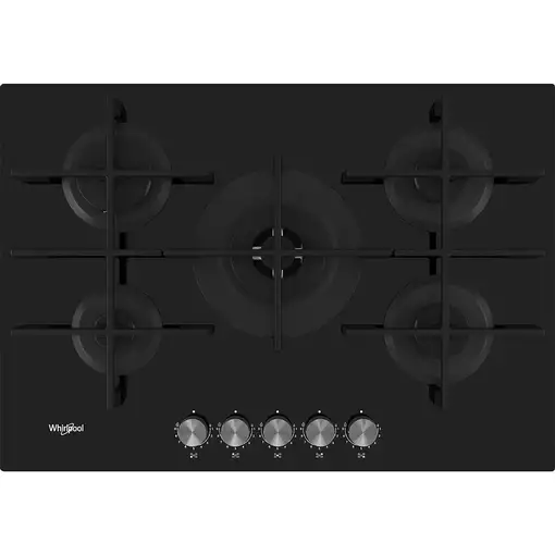 Whirlpool GOWL 728/NB hobs Negro Integrado Encimera de gas 5 zona(s) Whirlpool GOWL 728/NB hobs Negro Integrado Encimera de gas 5 zona(s)