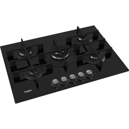 Whirlpool GOWL 728/NB hobs Negro Integrado Encimera de gas 5 zona(s)