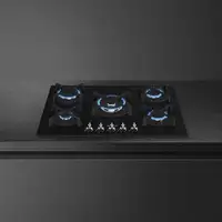 Smeg Classic PV375N hobs Negro Integrado 72 cm Encimera de gas 5 zona(s)