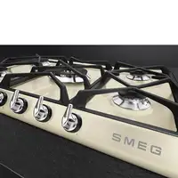 Smeg Victoria SR975PGH hobs Crema de color Integrado 68.5 cm Encimera de gas 5 zon