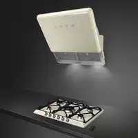 Smeg Victoria SR975PGH hobs Crema de color Integrado 68.5 cm Encimera de gas 5 zon