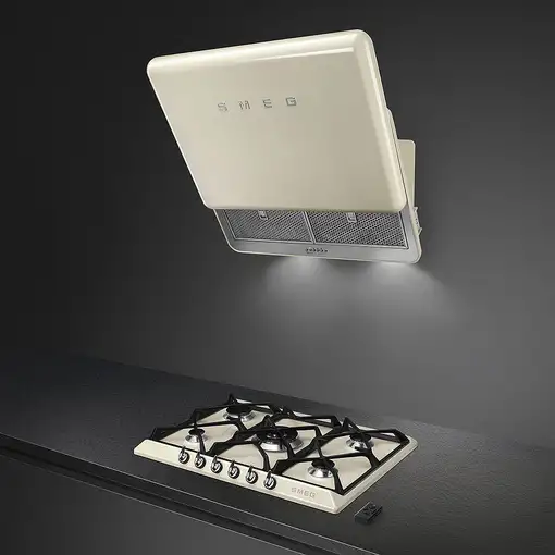 Smeg Victoria SR975PGH hobs Crema de color Integrado 68.5 cm Encimera de gas 5 zon