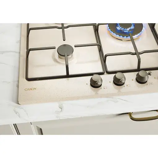 Candy Classic CHW7AV4WGT Avena Integrado 75 cm Encimera de gas 5 zona(s)