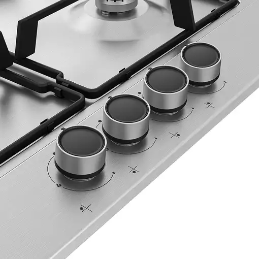 Beko HIAG64223SXE Acero inoxidable Integrado 60 cm Encimera de gas 4 zona(s)