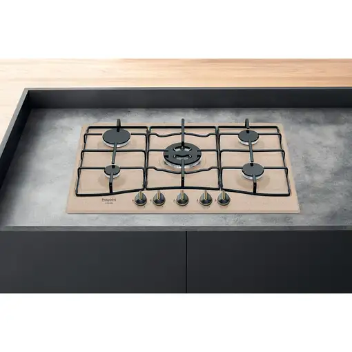 Hotpoint PCN 750 T (AV) R /HA Avena Integrado 75 cm Encimera de gas 5 zona(s)