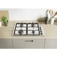 Candy Idea CHG6LX Acero inoxidable Integrado 60 cm Encimera de gas 4 zona(s)