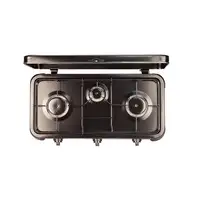 Ardes ODINO 3 Negro Encimera 59.5 cm Encimera de gas 3 zona(s)